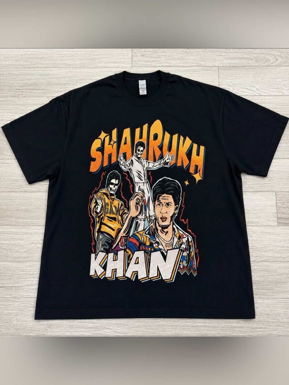 Graphic Black SRK Shahrukh Khan T-Shirt